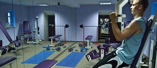 Fitness centrum a/nebo fitness zařízení v ubytování Hammermühle Hotel & Gesundheitsresort