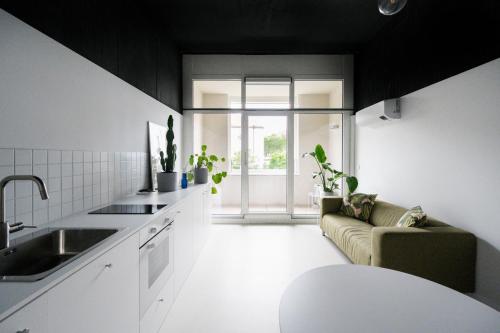 Stylish apartment with a view of Blue Church