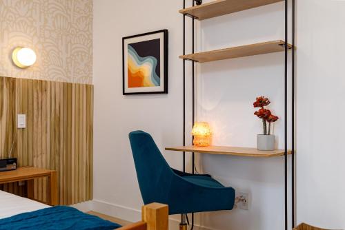 Ένα ή περισσότερα κρεβάτια σε δωμάτιο στο Quail Park Lodge