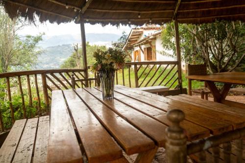 Μπαλκόνι ή βεράντα στο Almawasi Lodge