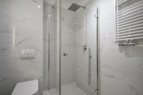 Koupelna v ubytování Apartament Premium SM Klifowa