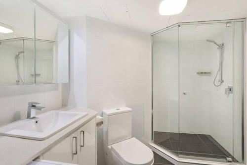 Vannituba majutusasutuses 8th Floor Ocean View Landmark Resort Mooloolaba