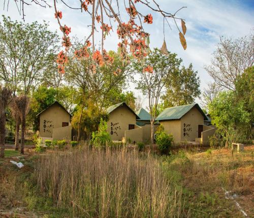 Jardín al aire libre en Tathastu Bandhavgarh
