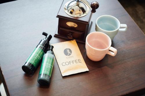 Kaffee-/Teezubehör in der Unterkunft Cross Hotel Sapporo