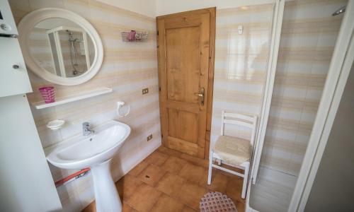 Koupelna v ubytování Casa Enrico