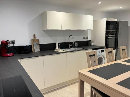 Køkken eller tekøkken på La Tournelle