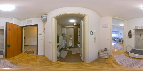 Kúpeľňa v ubytovaní Apartmani 6M i M5