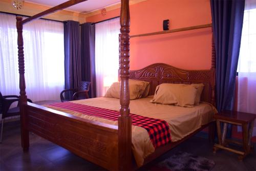 Postel nebo postele na pokoji v ubytování Orinie Mountain Resort