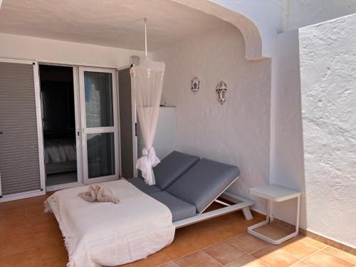 Posedenie v ubytovaní Casa Harmonia mit großer Sonnenterrasse und Meerblick in Top Lage
