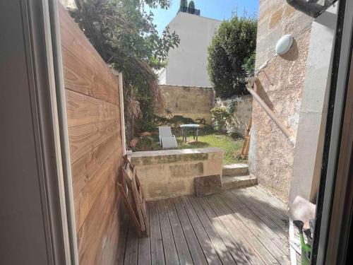 Grand appartement en rdc avec jardin