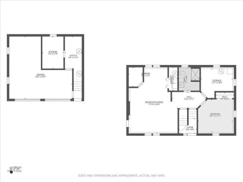 a floor plan of a house at Minutes to Private Association in Eastham