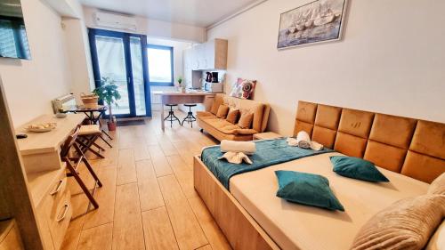 Zona d'estar a Mandala Studiouri Apartamente