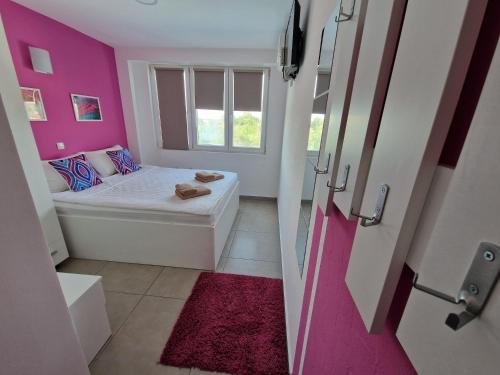 Koupelna v ubytování Flamingo Resort