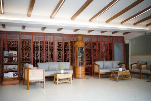 Posezení v ubytování Rivulet Resort