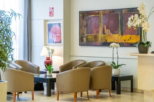 Posezení v ubytování Hotel Glòries