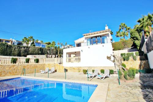 Droomland - sea view villa with private pool in Moraira