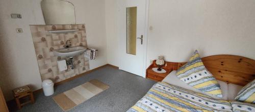 Koupelna v ubytování Ferienwohnung Katharina II