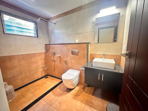Koupelna v ubytování Luxe Hotel Thekkady