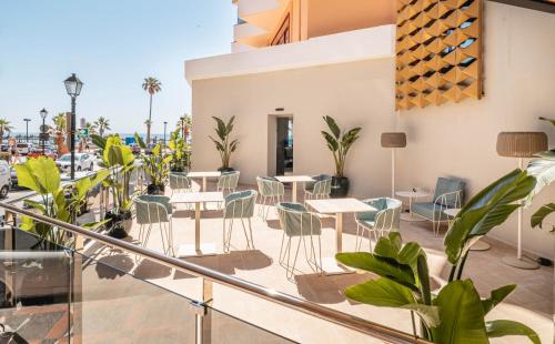 Balkón nebo terasa v ubytování Hotel Angela - Adults Recommended