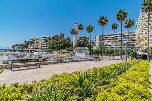 Marbella beach & center