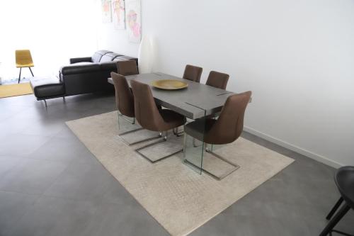 Ruang duduk di Maison da Praia