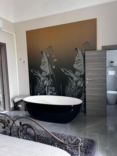 Ένα μπάνιο στο Villa Petra Sappa - RELAX & WELLNESS