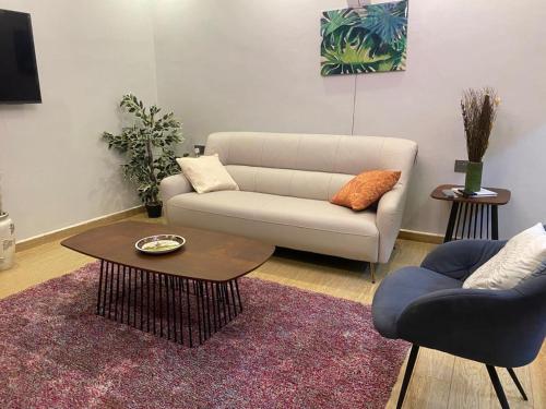 Χώρος καθιστικού στο Yunia Serviced Residence, Busia Town