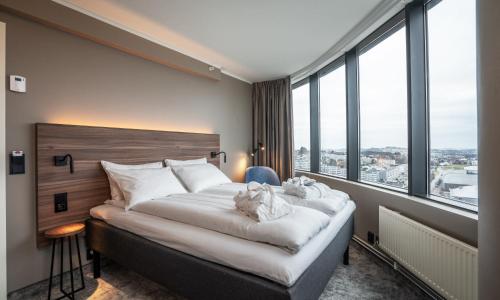 Un ou plusieurs lits dans un hébergement de l'établissement Thon Partner Stavanger Forum Hotel