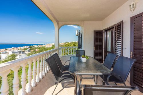 Meerblick Apartment mit WiFi, Grill, Klima und strandnah