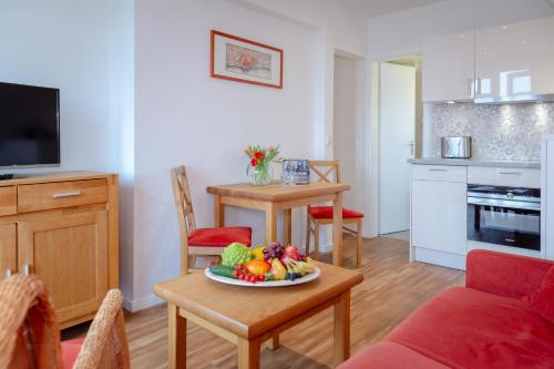 Dapur atau dapur kecil di Ferienzentrum Wenningstedt