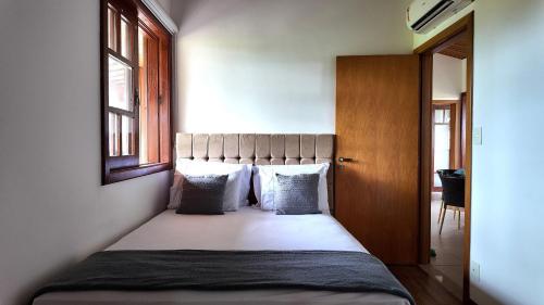 Postel nebo postele na pokoji v ubytování Apt 3 Quartos em Condo de Luxo