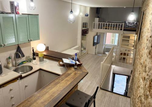 Cuina o zona de cuina de Logement Atypique