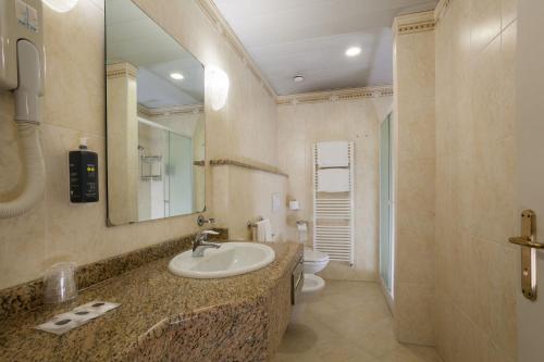 Koupelna v ubytování Hotel Firenze