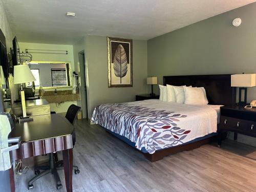 Cama o camas de una habitación en Riverview Inn