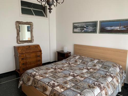 A bed or beds in a room at Casa Vacanze sul mare