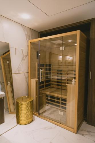 Koupelna v ubytování Hotel Eco Boutique Bidasoa
