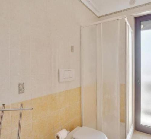 Koupelna v ubytování L’orchidea rooms, cucina e bagno in comune