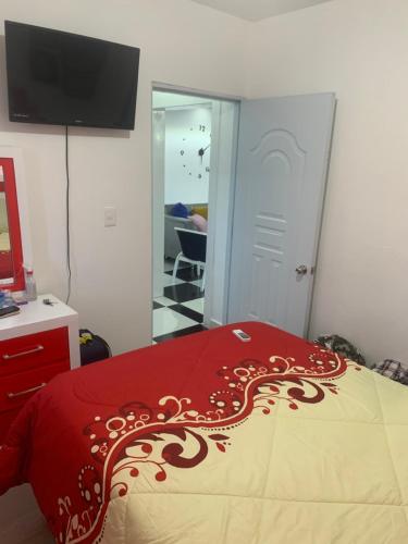 Ένα ή περισσότερα κρεβάτια σε δωμάτιο στο Luxury Room SC