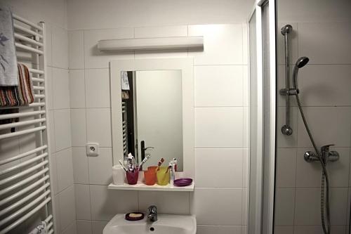 Koupelna v ubytování Horský Apartmán Ramzová