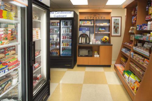 a store aisle of a grocery store with food at Candlewood Suites Yuma by IHG in Yuma