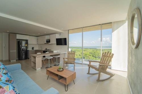 Kuchyň nebo kuchyňský kout v ubytování 1H Encanto Rentals @ Sunno Beach