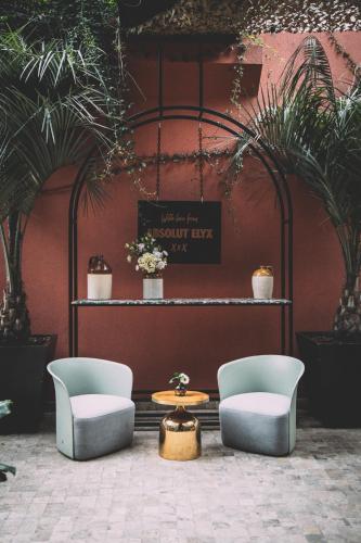 Posezení v ubytování Hotel Eco Boutique Bidasoa