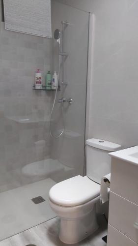 Koupelna v ubytování Brisas del Guadalquivir