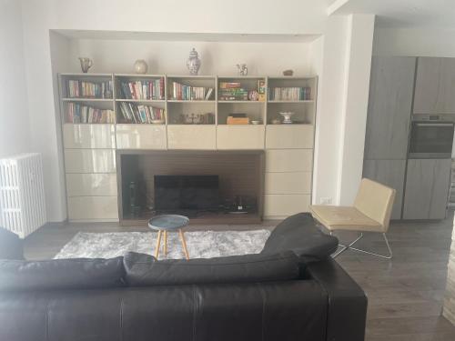 Ruang duduk di Casa Biancola, Novara Centro