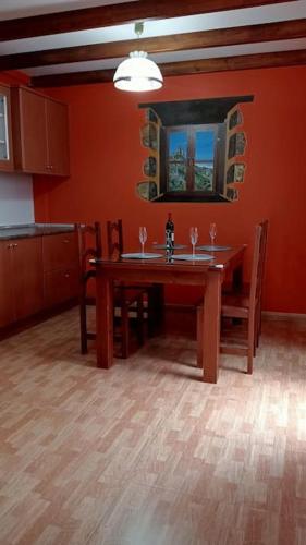 Η κουζίνα ή μικρή κουζίνα στο Villa Florymar a 12 minutos del aeropuerto