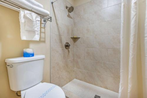 Bilik mandi di Best Western PLUS Santee Inn