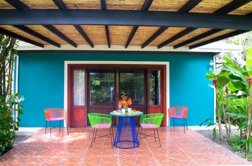 Zahrada ubytování Casa Yami Lodge