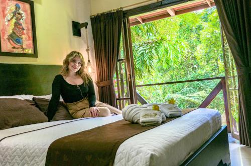 Ein Bett oder Betten in einem Zimmer der Unterkunft Terra Luna Lodge