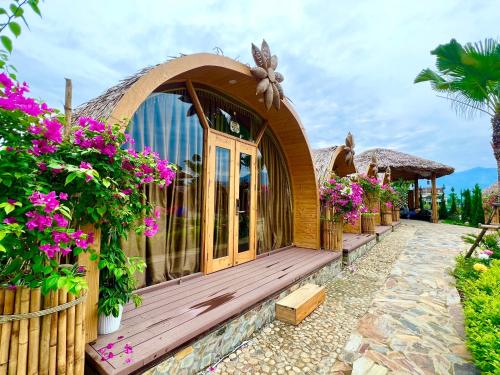 Jardin de l'établissement Khu Nghỉ Trải Nghiệm Golden Field
