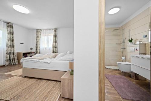 Koupelna v ubytování Villa Camelie